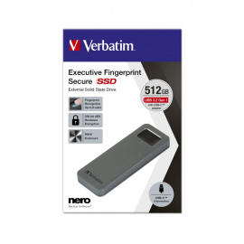 Verbatim Executive Fingerprint Secure SSD 512 GB USB-C (53656)
